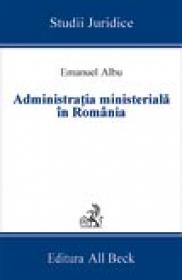 Administratia Ministeriala In Romania