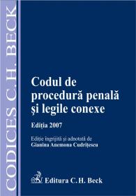 Codul De Procedura Penala si Legile Conexe