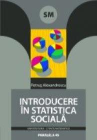 Introducere In Statistica Sociala