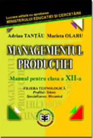 Managementul productiei CL. XII