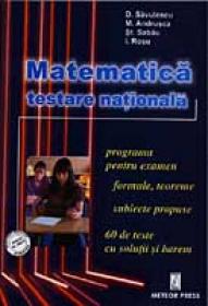 Matematica -testare nationala