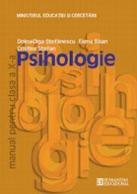 Psihologie. Manual. Clasa a X a