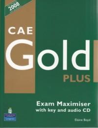 CAE Gold Plus Exam Maximiser with key and audio CD
