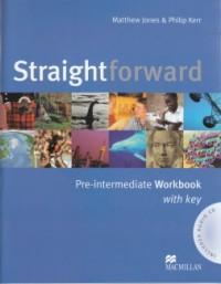 Straightforward Pre-intermediate Workbook with key +CD