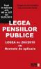 Legea pensiilor publice