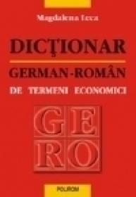 Dictionar german-roman de termeni economici