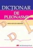 Dictionar De Pleonasme